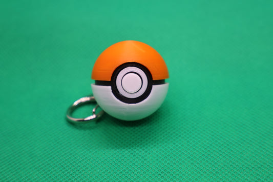PokéClick – Orange – Mechanical Switch Keychain